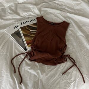 Zara Ribbed Tank with Side Holes